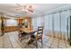 Eat-in kitchen with table, chairs and window at 3994 Ridgewood Ave, Las Vegas, NV 89120