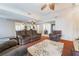 Comfortable living room with neutral color scheme and plush seating arrangement at 3994 Ridgewood Ave, Las Vegas, NV 89120