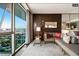 Open-concept living space blends modern living with stylish furniture and contemporary accents at 4381 W Flamingo Rd # 24304, Las Vegas, NV 89103