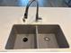 Close up of the kitchen sink featuring a modern faucet and sink at 6033 Torciano St, North Las Vegas, NV 89081