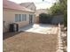 Backyard featuring a patio and minimal landscaping at 6119 Magic Mesa St, North Las Vegas, NV 89031