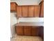 Practical kitchen with ample cabinets, tile floors, and counter space at 731 Emerald Idol Pl, Henderson, NV 89011
