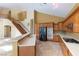 Spacious kitchen with sleek appliances, ample counter space, and an open layout perfect for entertaining at 812 Eaglewood Dr, Las Vegas, NV 89144