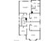 Floor plan highlighting the layout of the primary bedroom, bedrooms, bathrooms, and Gathering room at 9871 Magnus Ct, Las Vegas, NV 89178