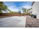 Private basketball court in the backyard, ideal for recreation and outdoor activities at 10725 Bernini Dr, Las Vegas, NV 89141
