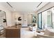 A contemporary office space boasts natural light and modern decor at 21 Rockstream Dr, Henderson, NV 89012