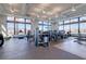 Bright community gym featuring modern equipment, expansive windows, and ample space for a complete workout at 2114 Cold Canyon Ave, North Las Vegas, NV 89086