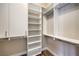Well-organized walk-in closet with ample shelving and hanging space keeps clothes tidy at 3 Glendora Ct, Henderson, NV 89052