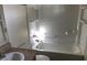 Bathroom featuring a clean tub and shower combination and vanity at 3258 Glenhurst Dr, Las Vegas, NV 89121