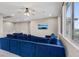 Living area with large windows overlooking a scenic view at 342 Molinetto St, Las Vegas, NV 89138