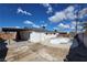 Backyard featuring an empty in ground pool and patio at 3749 Ponderosa Ave, Las Vegas, NV 89115