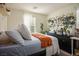 A sunlit bedroom showcases natural decor and a cozy, inviting atmosphere at 4610 Lime Straight Dr, Las Vegas, NV 89115