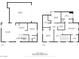 Floor plans showcasing both the first and second stories of the home with measurements for each room at 4610 Lime Straight Dr, Las Vegas, NV 89115