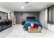 A cozy bedroom features a neatly made bed and a classic, dark-wood dresser at 4870 E Colorado Ave, Las Vegas, NV 89104