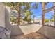 Inviting balcony with barbecue and lush neighborhood view at 5068 Jeffreys St # 202, Las Vegas, NV 89119