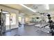 Fitness center with natural light offering the residents weight and cardio equipment at 7151 S Durango Dr # 312, Las Vegas, NV 89113