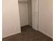 This bedroom offers carpet floors and a neutral color palette at 725 Miller Ave, North Las Vegas, NV 89030