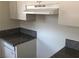 Close-up of the kitchen area, highlighting the granite-look countertops and white cabinets at 725 Miller Ave, North Las Vegas, NV 89030