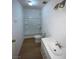 Full bathroom with shower-tub combo and single sink vanity at 7664 Angel Crest Cir, Las Vegas, NV 89117