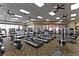 Well-equipped gym with treadmills and fitness machines for active residents at 7824 Pine Warbler Way, North Las Vegas, NV 89084