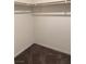 Walk-in closet offers ample space with rod and shelving at 1197 Mission View Ct, Henderson, NV 89002