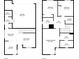 Floor plans for both levels highlighting room dimensions and layout at 12108 Harvest Sky Way # 1, Las Vegas, NV 89183