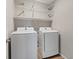 Convenient laundry room with a new washer and dryer at 12108 Harvest Sky Way # 1, Las Vegas, NV 89183