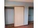 A bedroom closet with shelving at 1732 Yellow Rose St, Las Vegas, NV 89108
