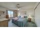 Bright bedroom with a large window, comfortable bed, and closet at 2008 Mesquite Ln # 305, Laughlin, NV 89029
