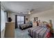 Cozy bedroom featuring two twin beds, a ceiling fan, and a dresser at 2008 Mesquite Ln # 305, Laughlin, NV 89029