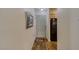 Entryway featuring wood floors, an entryway door and access to the kitchen at 2008 Mesquite Ln # 305, Laughlin, NV 89029
