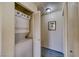 Functional laundry area with stacked washer and dryer unit for space-saving convenience at 2008 Mesquite Ln # 305, Laughlin, NV 89029