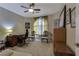 Office with desk, office chair, and carpet at 3841 Budenny Dr, Las Vegas, NV 89122