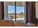 View of the desert landscape at 3841 Budenny Dr, Las Vegas, NV 89122