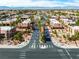 Aerial view of the community, highlighting the landscaping, architecture, and well-maintained streets at 5339 Indian River Dr # 281, Las Vegas, NV 89103