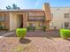 Exterior building view featuring balconies and decorative stonework in a well-kept, attractive setting at 5339 Indian River Dr # 281, Las Vegas, NV 89103