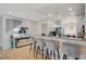 Kitchen bar with modern seating at 6404 Extreme Shear Ave # 103, Henderson, NV 89011