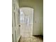 Entryway with tile flooring leading into the main living area at 7977 Blue Brook Dr, Las Vegas, NV 89147