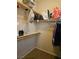 Functional walk-in closet with shelving and hanging rods, offering ample storage space at 8088 Smoking Jacket Pl, Las Vegas, NV 89166