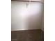 Bedroom closet with shelving, carpet flooring, and neutral paint at 8970 Flying Frog Ave, Las Vegas, NV 89148