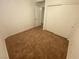 Neat bedroom with carpet floors and an attached closet at 9050 W Warm Springs Rd # 1123, Las Vegas, NV 89148
