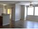 Bright, open living area with modern flooring and natural light at 9303 Gilcrease Ave # 1097, Las Vegas, NV 89149