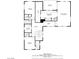 Floor plan of home shows layout of primary bedroom, bathroom, laundry and other rooms at 10 Sugarberry Ln, Las Vegas, NV 89135