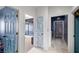 Hallway featuring custom decor on the doors at 1131 S Blagg Rd, Pahrump, NV 89048