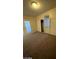 Bedroom with a closet, built-in seating, and access to the outdoors at 1617 Joshua Tree Ct, Las Vegas, NV 89108