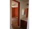 View from the bedroom towards vanity and a view of another room at 1837 Ardilea St, Las Vegas, NV 89135