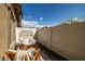 Comfortable patio area with seating and stylish decor perfect for relaxation and outdoor enjoyment at 207 Callen Falls Ave # 1713, Henderson, NV 89011