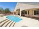 Stunning backyard with a pool, perfect for enjoying sunny days and creating a relaxing outdoor retreat at 2197 Big Bar Dr, Henderson, NV 89052
