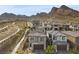 Beautiful homes and neighborhood with stunning mountain views from above at 2367 Ridgeline Wash St, Las Vegas, NV 89138