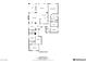 Detailed floor plan showcasing the layout of the home, including the placement of rooms and key features at 2470 Lothian St, Henderson, NV 89044